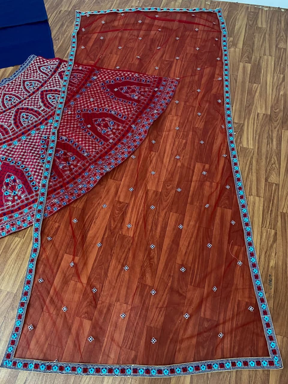 Maroon Lehenga In Malai Satin Silk With Cording Dori Work
